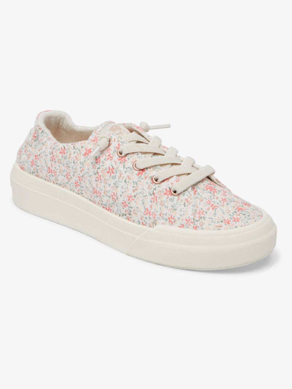 Women\'s Roxy Rae Sneakers Beige / Pink | NZ_LW1134