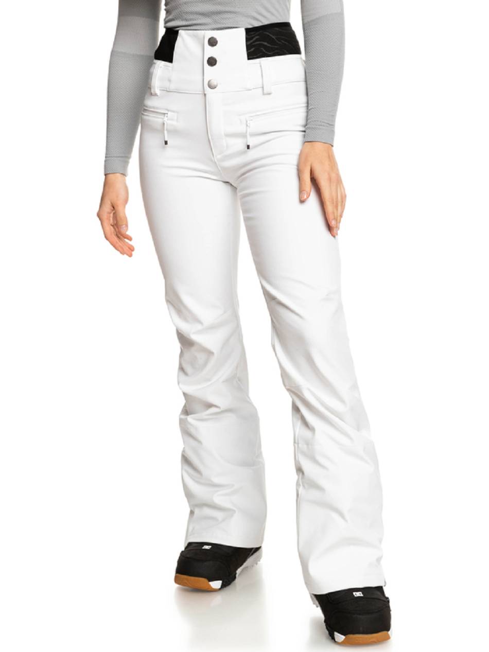 Women\'s Roxy Rising High Technical Snow Pants White | NZ_LW2196