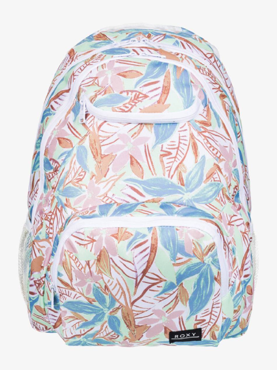 Women\'s Roxy Shadow Swell Backpacks blue Flower | NZ_LW7200