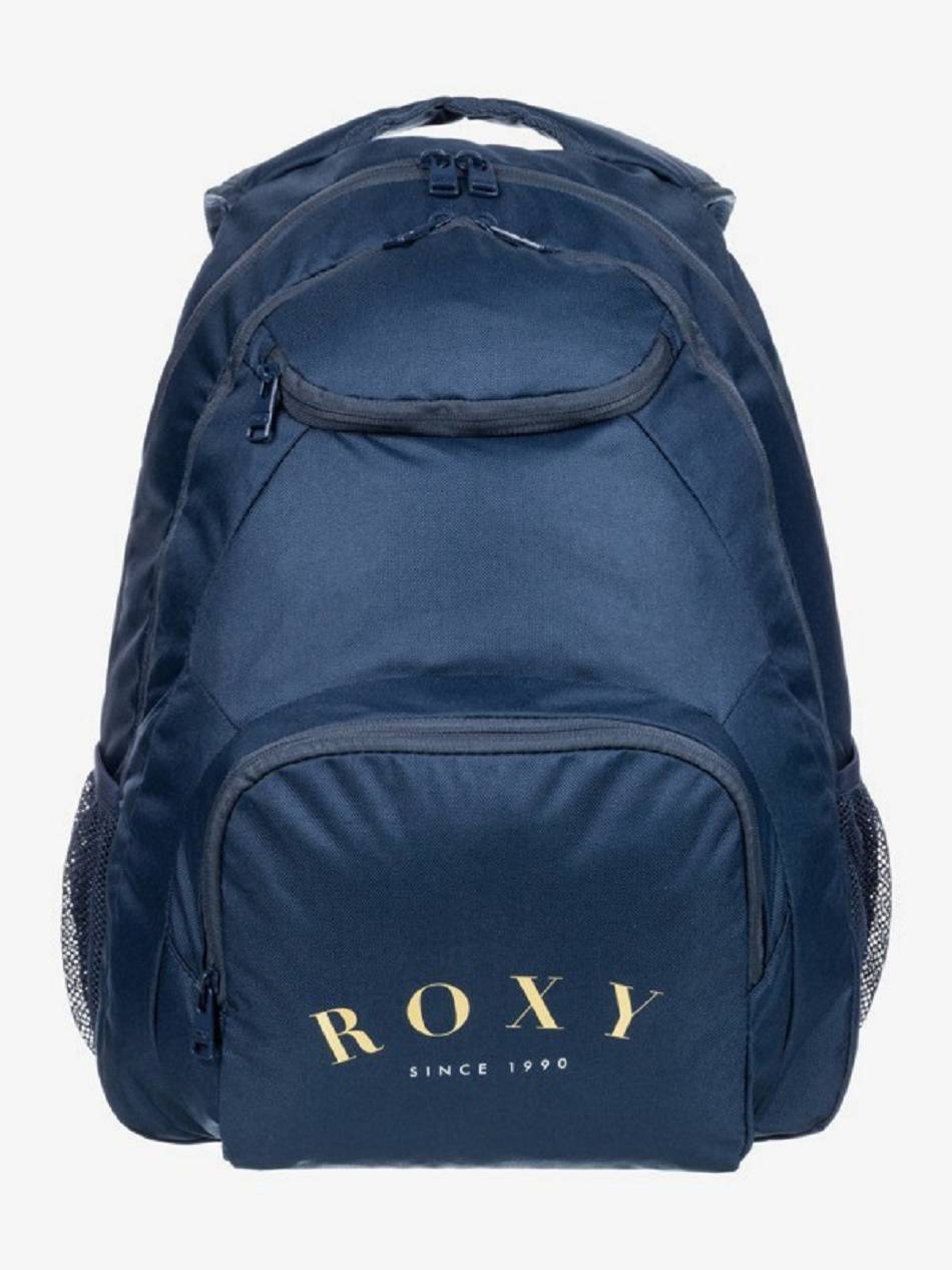 Women\'s Roxy Shadow Swell Medium Backpacks Indigo | NZ_LW6185