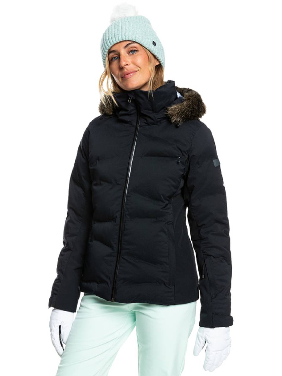 Women\'s Roxy Snow Storm Insulated Snow Jackets Black | NZ_LW8332