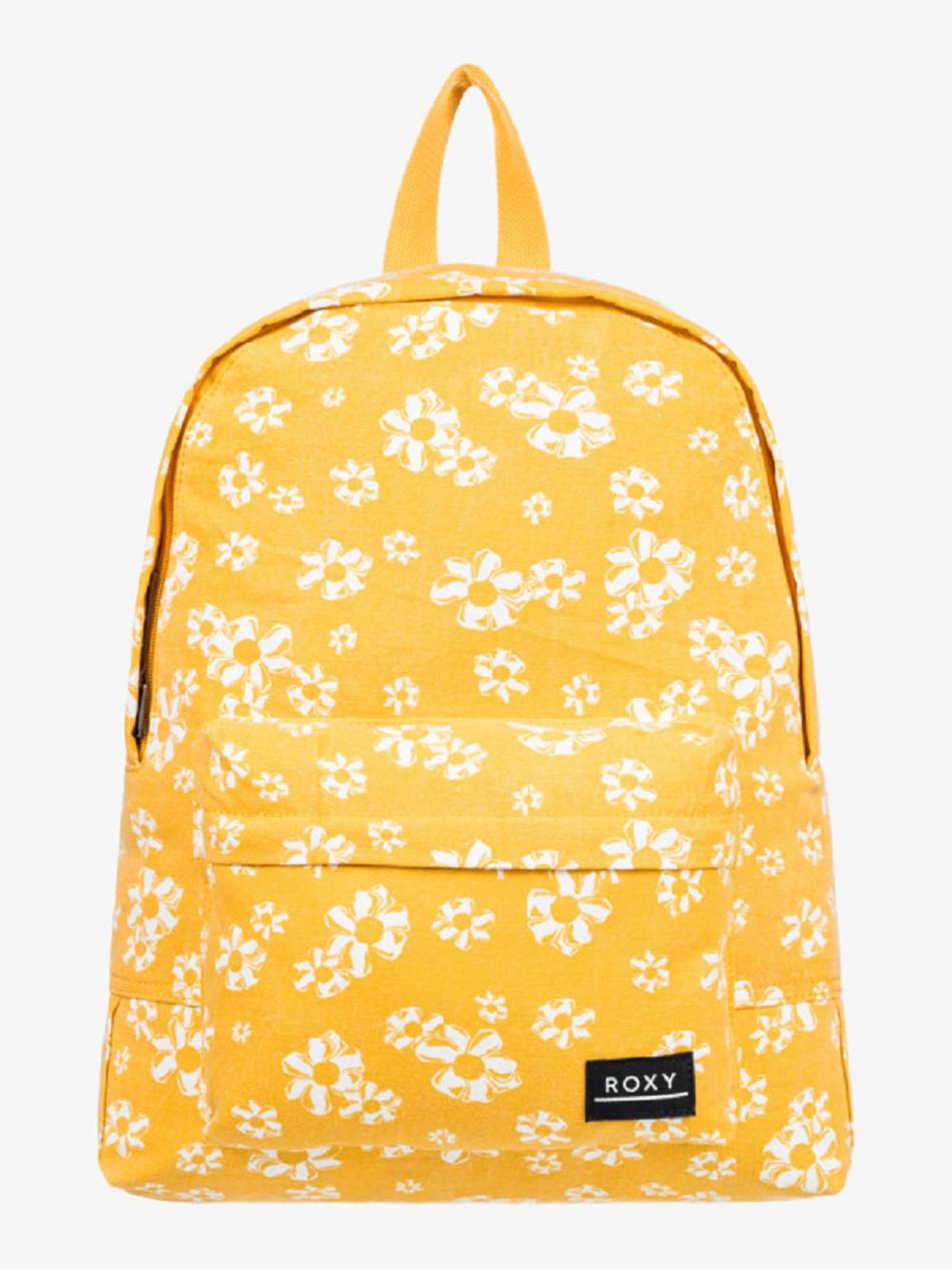 Women\'s Roxy Sugar Baby Backpacks Yellow Flower | NZ_LW7773