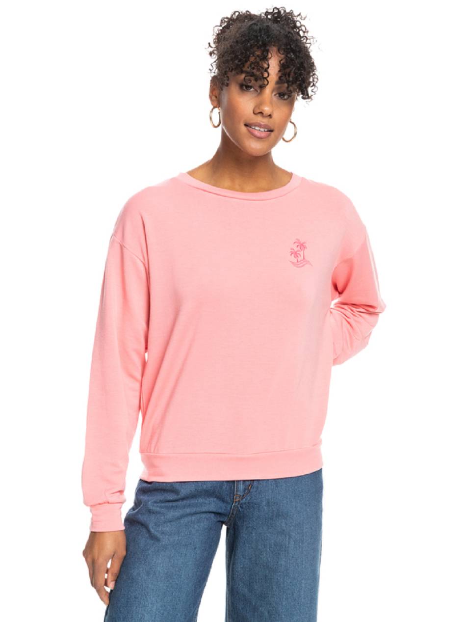 Women\'s Roxy Surfing By Moonlight Cozy Fleece pink | NZ_LW2168