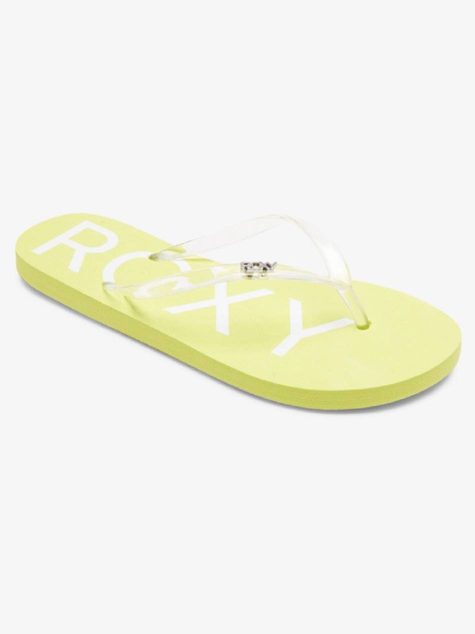 Women\'s Roxy Viva Jelly Flip Flops yellow | NZ_LW3896