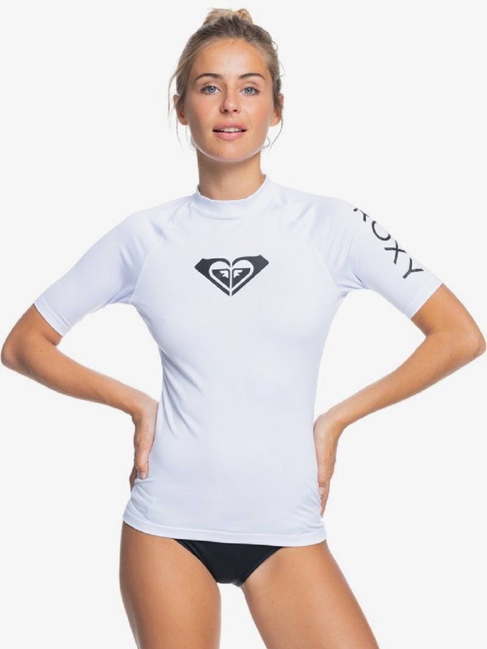 Women\'s Roxy Whole Hearted Rashguards White | NZ_LW5925