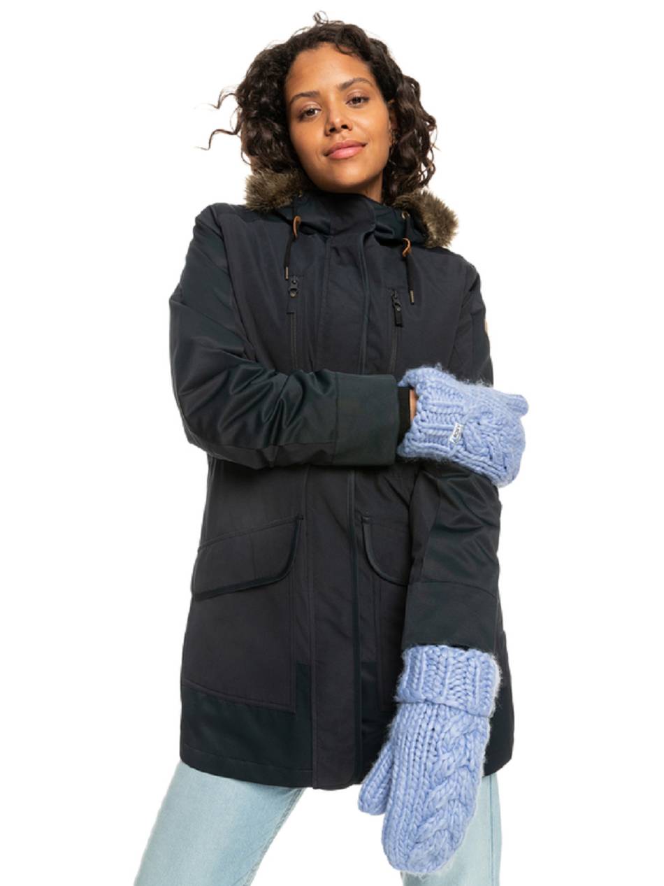 Women\'s Roxy Winter Mittens Gloves Blue | NZ_LW1137