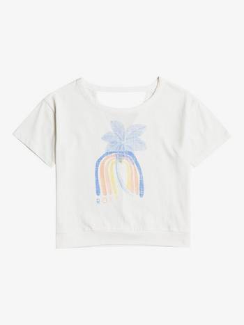 Kids' Roxy Before The Storm T-Shirt White | NZ_LW2283