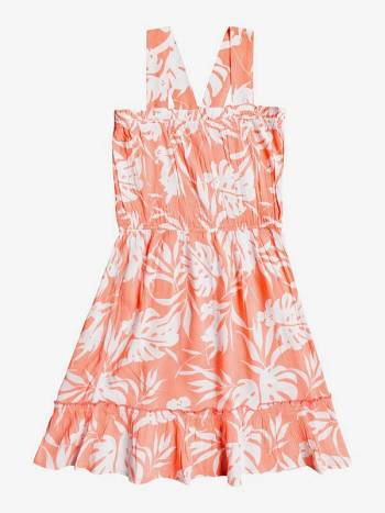 Kids' Roxy Clap Your Hands Dresses pink flower | NZ_LW6349