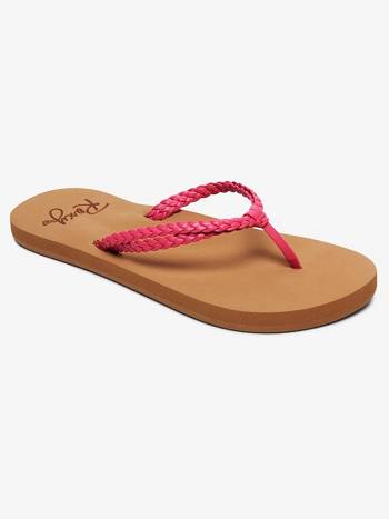 Kids' Roxy Costas Sandals Pink / brown | NZ_LW9158