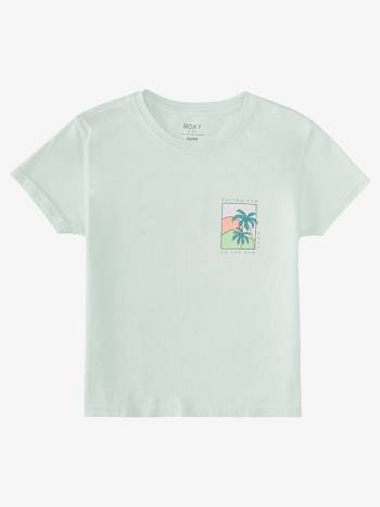 Kids' Roxy Early Morning Boyfriend T-Shirt green | NZ_LW3705