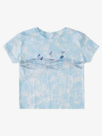 Kids' Roxy Evolution Boyfriend T-Shirt Blue | NZ_LW4983