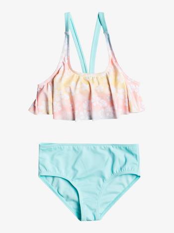 Kids' Roxy Fairy Beach Flutter Swim Blue | NZ_LW6877