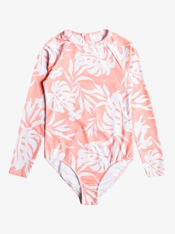 Kids' Roxy Flowers Addict Surf Coral | NZ_LW9365