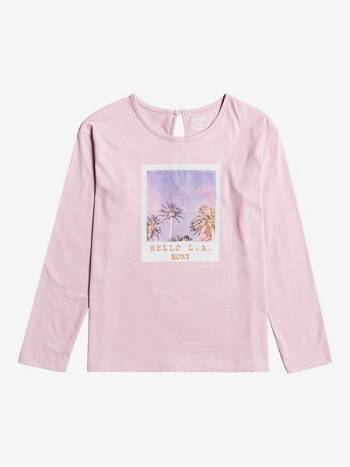 Kids' Roxy Gravity T-Shirt pink | NZ_LW8813