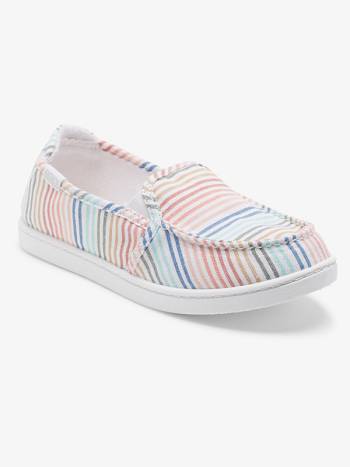 Kids' Roxy Minnow Sneakers White / Pink / Multicolor | NZ_LW8788