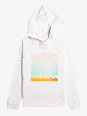 Kids' Roxy Runaway People Hoodies White | NZ_LW4388