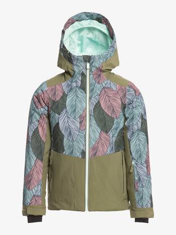 Kids' Roxy Silverwinter Girl Insulated Jackets Light Turquoise | NZ_LW6161