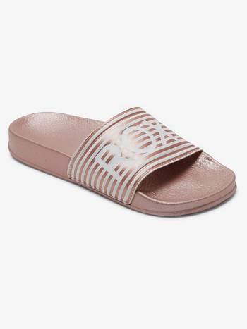 Kids' Roxy Slippy Sandals Rose Gold | NZ_LW1781