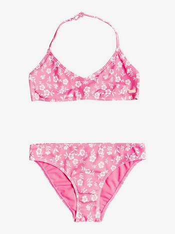 Kids' Roxy Splendid Dream Triangle Bralette Swim pink | NZ_LW8829