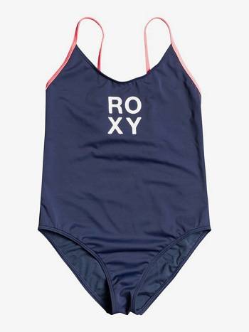 Kids' Roxy Summer Good Wave Swim Indigo | NZ_LW8875