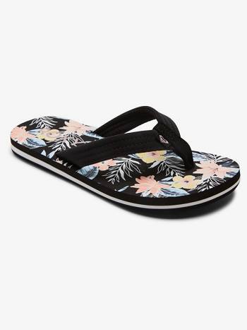 Kids' Roxy Vista Loreto Sandals Black Multicolor | NZ_LW5403