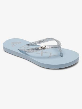 Kids' Roxy Viva Sparkle Sandals Light blue | NZ_LW7054