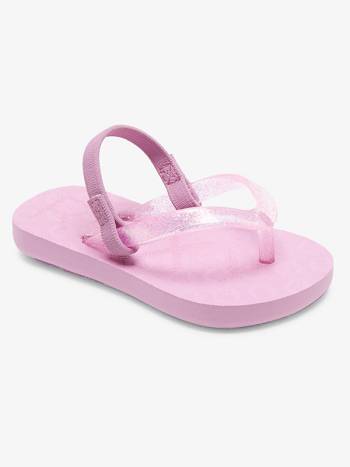 Kids' Roxy Viva Sparkle Sandals purple | NZ_LW7531