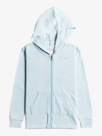 Kids' Roxy What I Got Hoodies Blue | NZ_LW6355