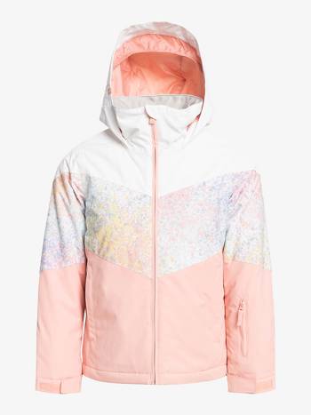 Kids' Roxy Whist Insulated Jackets White | NZ_LW3327