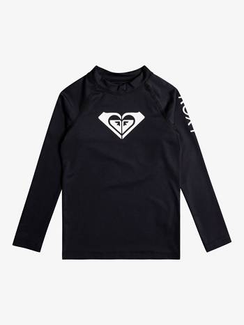 Kids' Roxy Whole Hearted Surf Dark Grey | NZ_LW5379