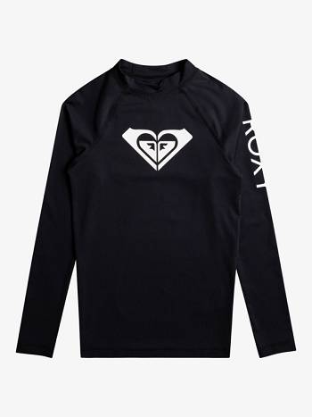 Kids' Roxy Whole Hearted Surf Dark Grey | NZ_LW6194