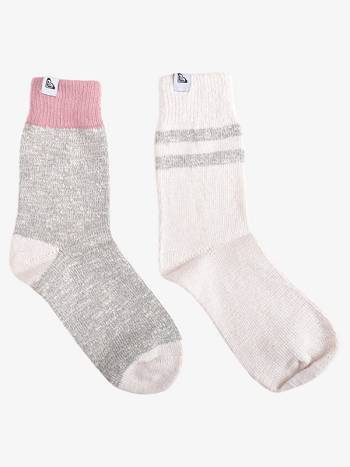 Women's Roxy 2 Boot Socks Grey / beige | NZ_LW8693