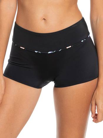 Women's Roxy Active Shorty Biker Bikinis Dark Grey | NZ_LW2666