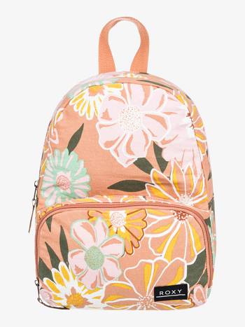 Women's Roxy Always Core Backpacks pink flower | NZ_LW9845