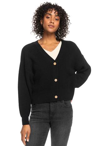 Women's Roxy Amazing Hours Sweaters Dark Grey | NZ_LW9398