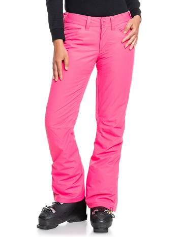 Women's Roxy Backyard Insulated Snow Pants pink | NZ_LW6141