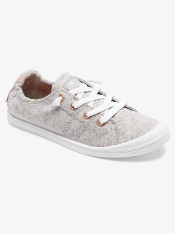 Women's Roxy Bayshore Sneakers Dark Grey | NZ_LW4462