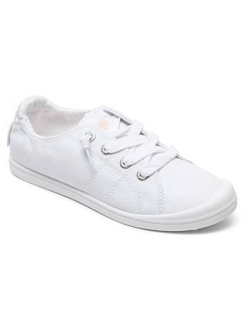 Women's Roxy Bayshore Sneakers White | NZ_LW1849