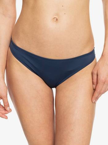 Women's Roxy Beach Classics Moderate Solid Bikinis Indigo | NZ_LW4149