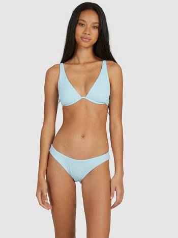 Women's Roxy Beach Classics Underwire Bra Bikinis Blue | NZ_LW4443