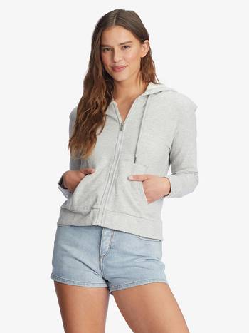 Women's Roxy Beach Dreams Hoodies White | NZ_LW7998