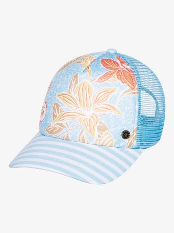 Women's Roxy Beautiful Morning Hats blue Flower | NZ_LW8033