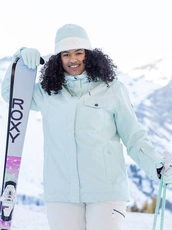 Women's Roxy Billie Insulated Snow Jackets Light Turquoise | NZ_LW4534