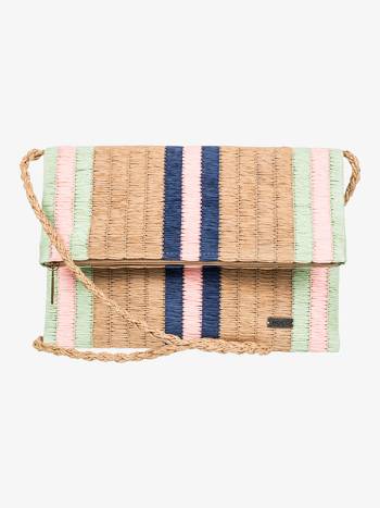 Women's Roxy Boat Tour Small Beach Pouch Handbags Beige | NZ_LW8124