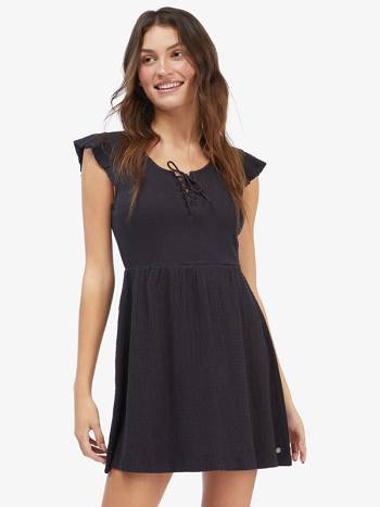 Women's Roxy Born In Paradise Dress Dark Grey | NZ_LW9438