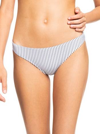 Women's Roxy Coastal Escape Medium Bikinis Blue Stripes | NZ_LW4879