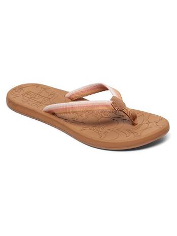 Women's Roxy Colbee Flip Flops pink | NZ_LW5995