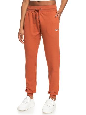 Women's Roxy Cotton Joggers Loungewear orange | NZ_LW3185