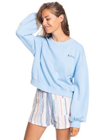 Women's Roxy Cruising By Fleece Blue | NZ_LW1386