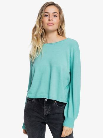 Women's Roxy Daily Routines Sweaters Blue | NZ_LW7864